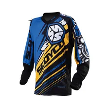 Motocross Jersey MX MTB Cycling Safety Jersey T-shirt Clothing Wear Motorcycle Reflective Safety Clothing