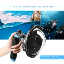SHOOT 3 in 1 Float Pistol Trigger Set for Gopro Hero 5 4 3 SJCAM Yi 4K Camera with Phone Clip Float Tripod Bobber Go Pro Mount