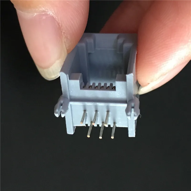 10 قطعة YT2038Y rj12 6p6c rj11 مقبس الهاتف 90 درجة 6pin كريستال أنثى المقبس موصل جودة عالية للبيع 10 قطعة YT2038Y rj12 6p6c rj11 مقبس الهاتف 90 درجة 6pin كريستال أنثى المقبس موصل جودة عالية للبيع