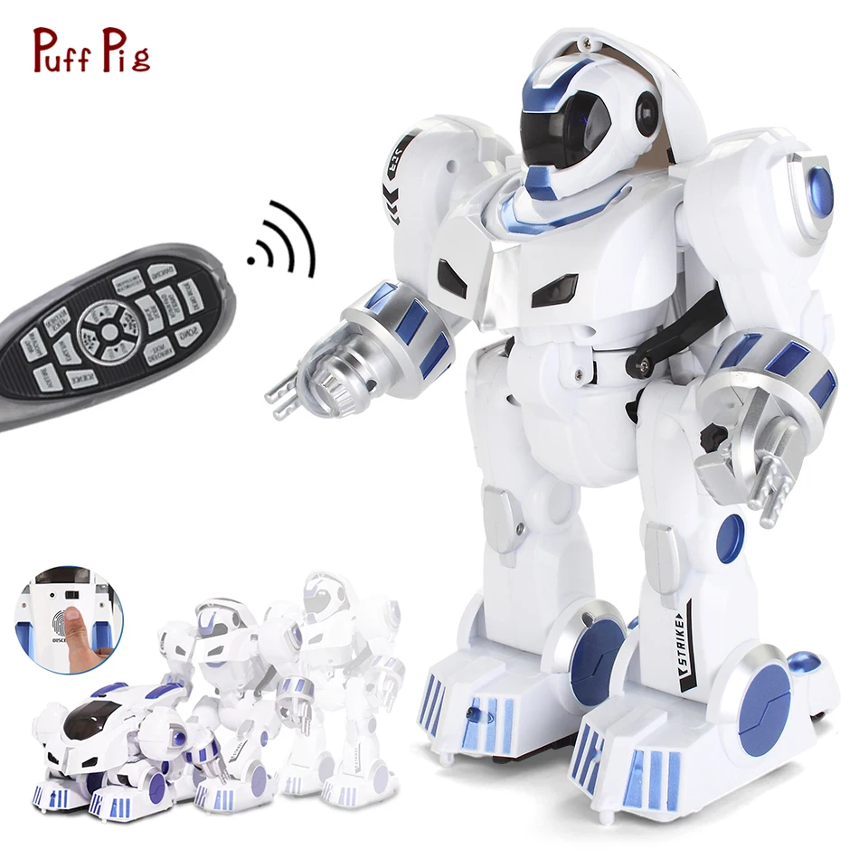 

New Wireless Remote Dancing Robot Toy Intelligent Gesture Control RC Robot Robotica Kit Action Figure Programming Birthday Gift