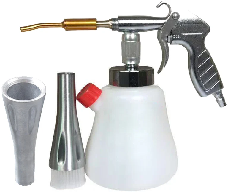 

Black Tornador Interior Deep Cleaning Gun For Cockpit Care Cars Air Opearted Car Wash Steel Equipment Tornado Gun