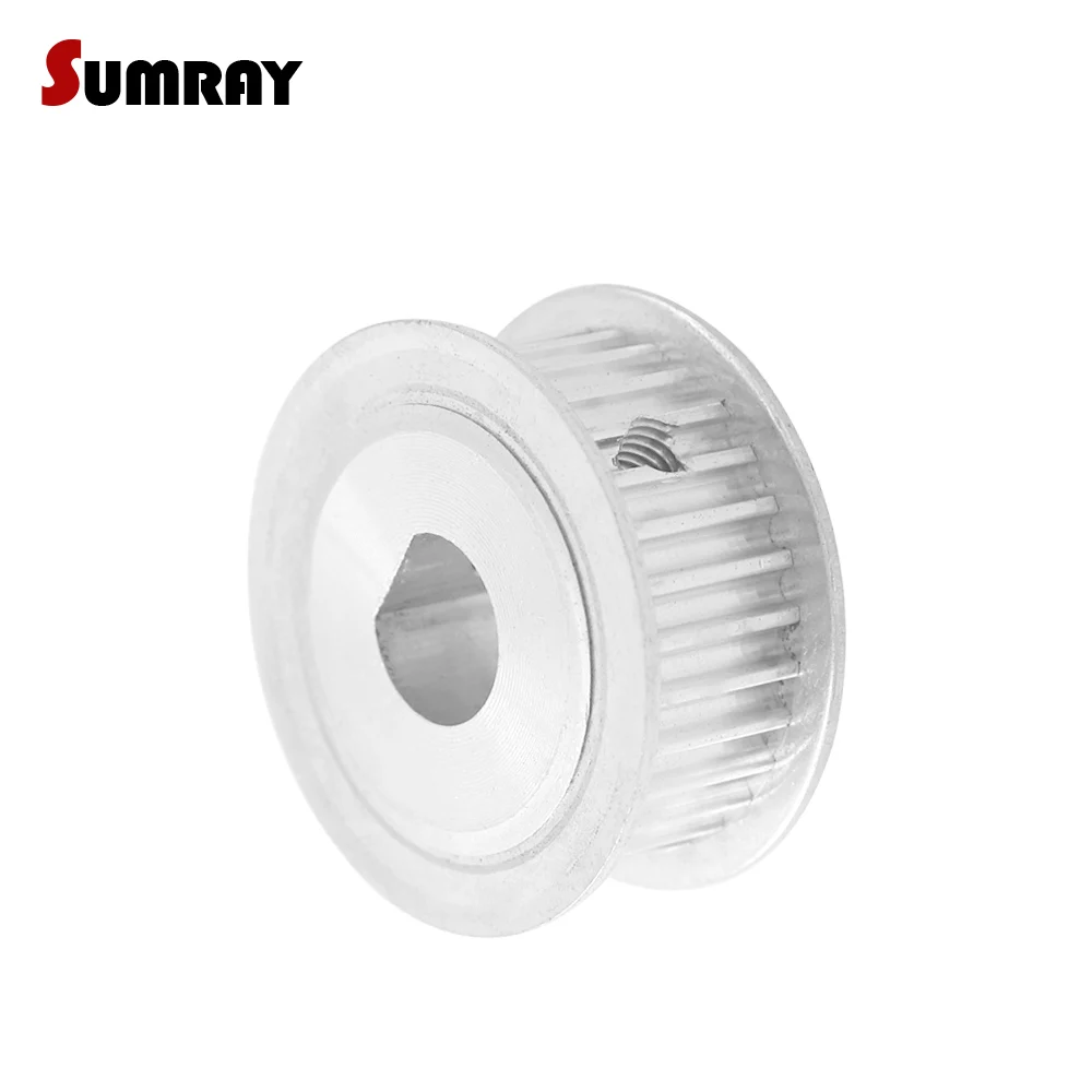 Puleggia Dentata Tipo D 3M 36T 6*5/8*7/10*9Mm Foro Interno 11/16Mm Larghezza Puleggia Dentata Per Macchina Laser