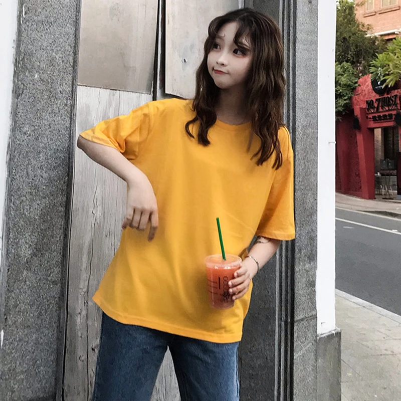 Cute solid color shirts Clearance