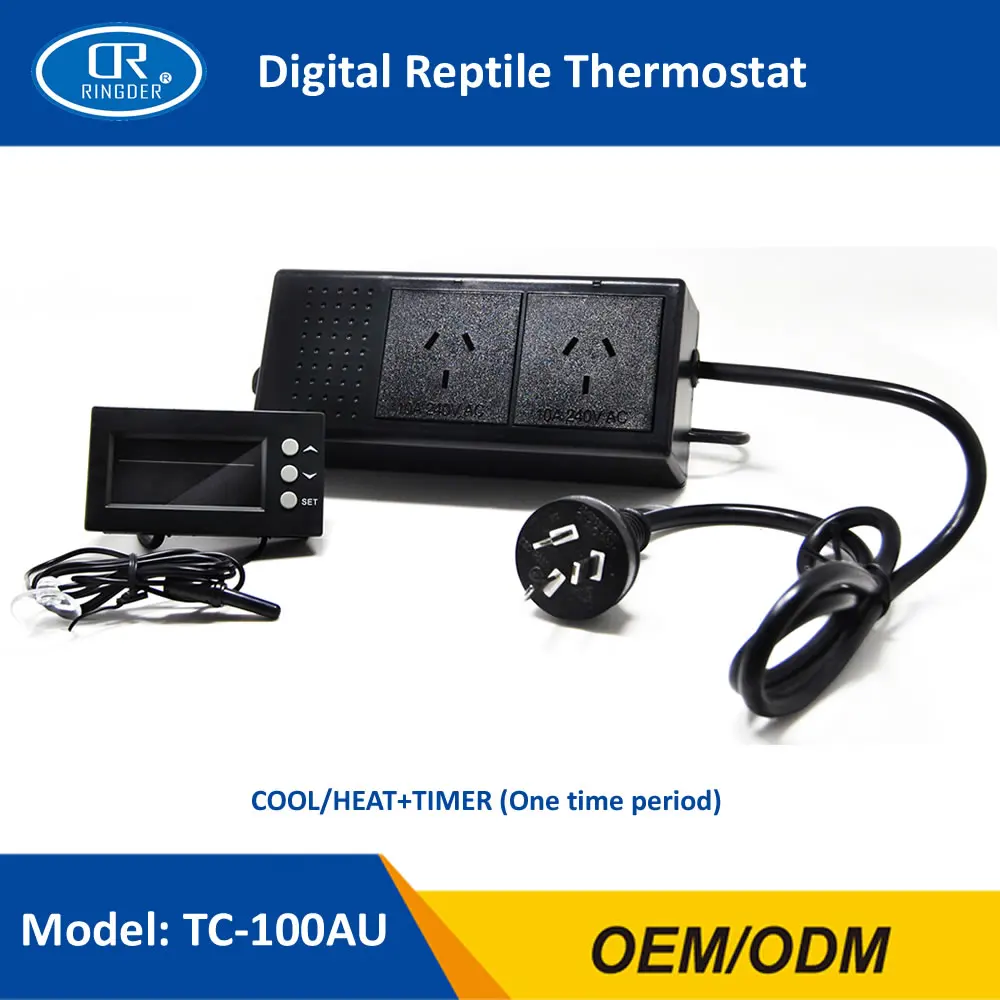 DIGITAL REPTILE THERMOSTAT TC-100 0