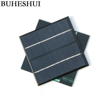 

BUHESHUI 2W 9V Mini Solar Cell Solar Module Polycrystalline Solar Panel DIY Solar Charger 115*115*2 MM 12pcs/lot Free Shipping