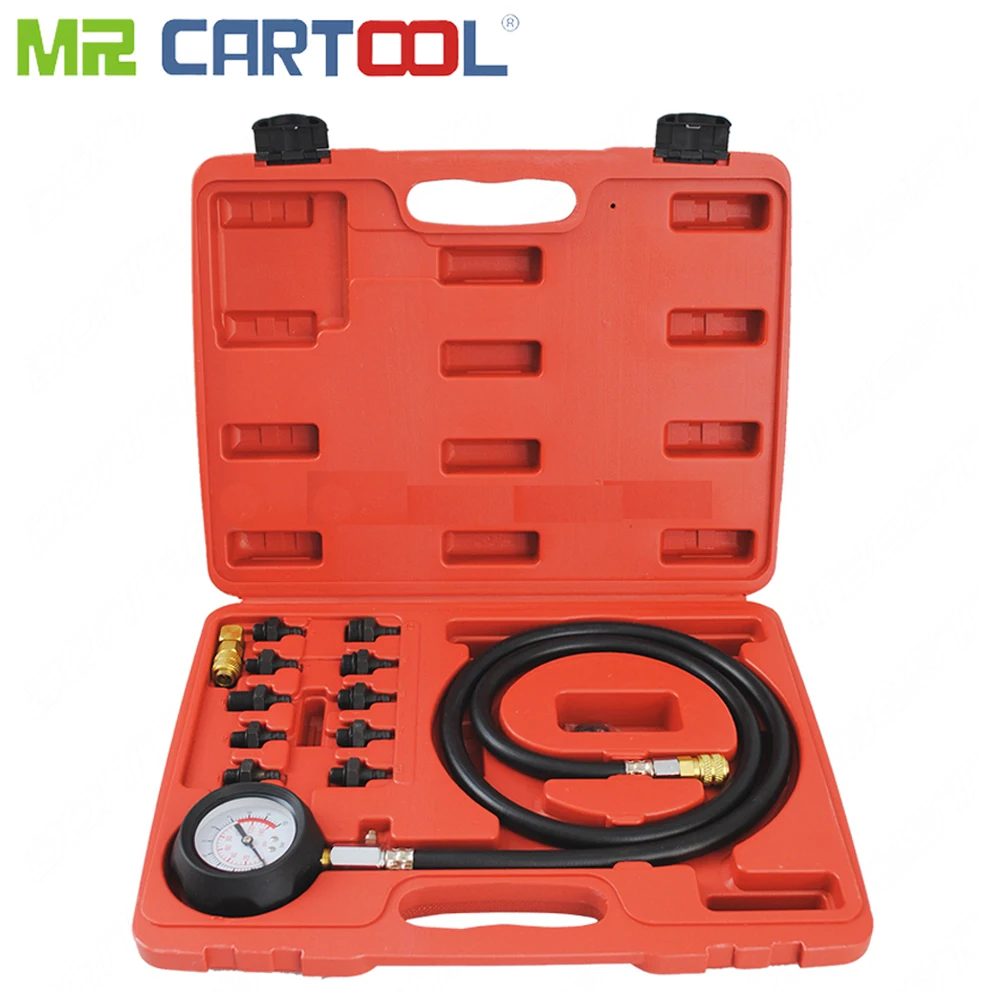 Engine Oil Pressure Test Detector Kit Tester 0150 Car Set AliExpress