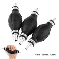 Топливный насос линия ручной праймер лампа газ; бензин все виды топлива длина используется для автомобиля лодки морской подвесной каучук и алюминий 6 мм 10 мм 12 мм - изображение