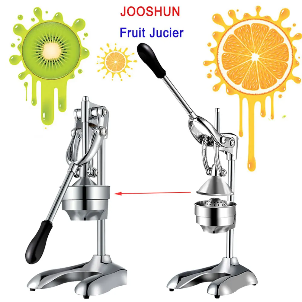 Manual Hand Press Juicer Fruit Juice Extractor Squeezer Citrus Lemon