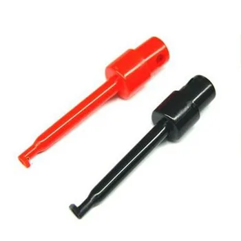 

20X Hook Clip Test Probe Electrical Voltmeter Meter Lead Wire Testing Hooks big size