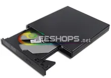 Cheap Laptop USB External 8X DVD ROM Combo Player Reader 24X CD R Burner Portable font