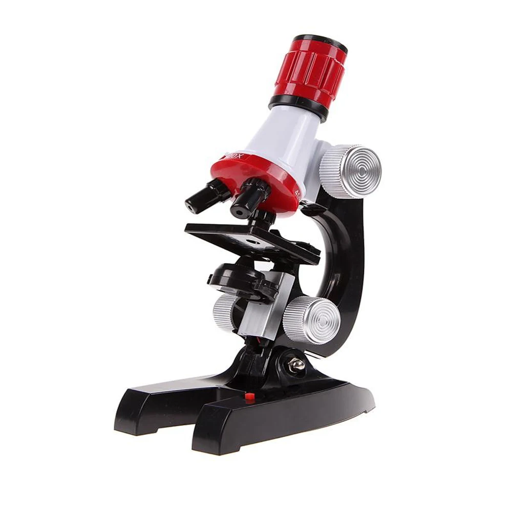 Kids Sci-Fi Educational Microscope Kit Science Lab 100X-1200X Biological School  Interest Science Develop Educational Toy