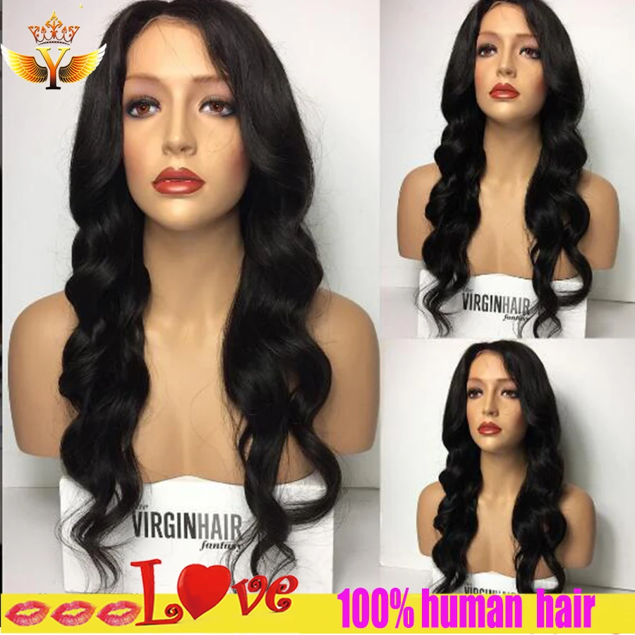 

Glueless Full Lace Human Hair Wigs For Black Women Body Wave Human Hair Full Lace Wig With Baby Hair Brazilian Lace Front Wigs