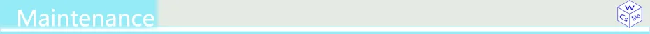 maintenance
