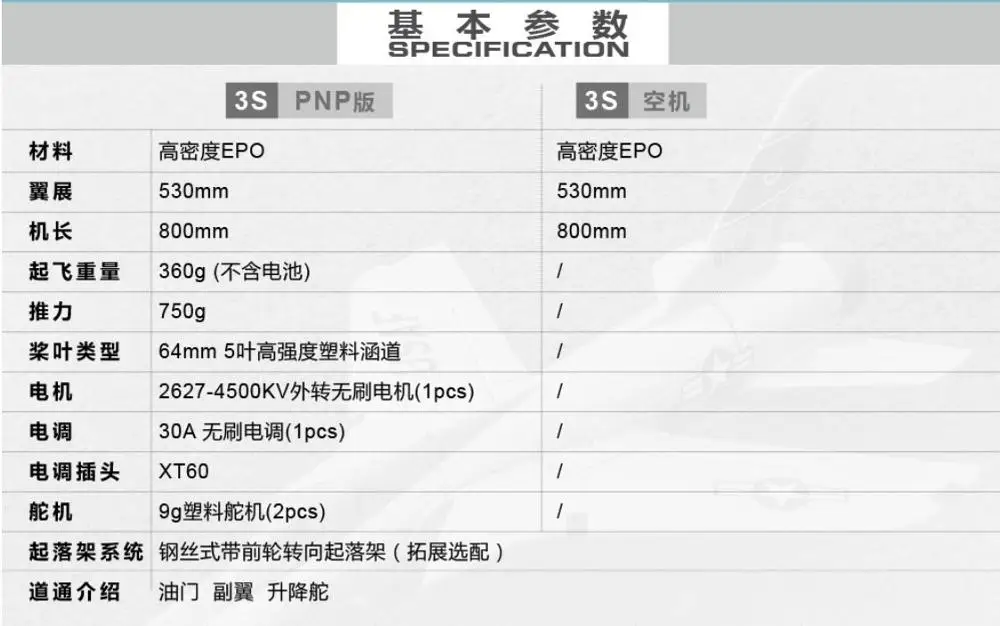 EPO RC Самолет RC модель ру аэроплана хобби игрушка 64 мм EDF FREEWING F-105 гром CHIEF 64 EDF JET plane PNP Набор