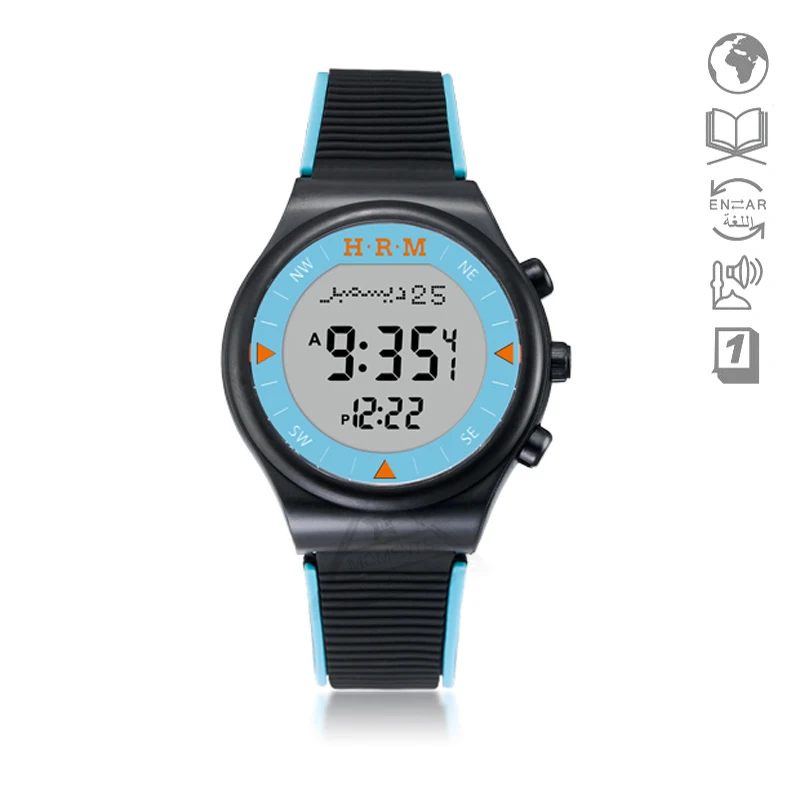

New Lady Azan Watch for Muslim Kids 32mm Waterproof 6506 Islamic Watch with Qibla Direction for Students Muslim Gift for Kids
