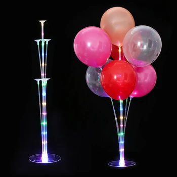 

Plastic LED Balloons Column Stand Support Table Floating Holder Ballons Accessories Kits Party Decoration