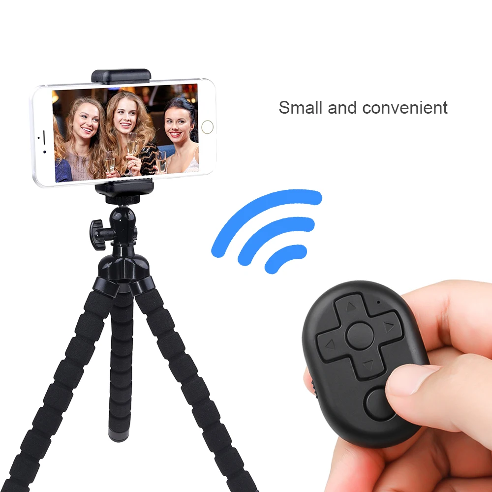 Горячая Bluetooth-кнопка спуска затвора телефона для iPhone 7 селфи-палка спуск