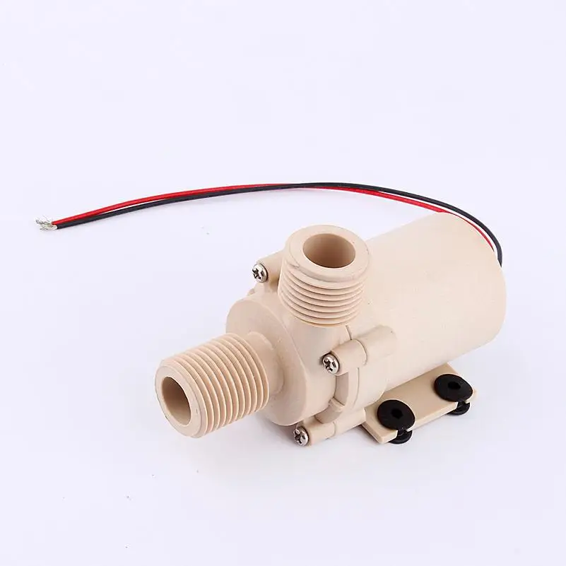 New Solar DC 12V Hot Water Circulation Pump Brushless Motor Water
