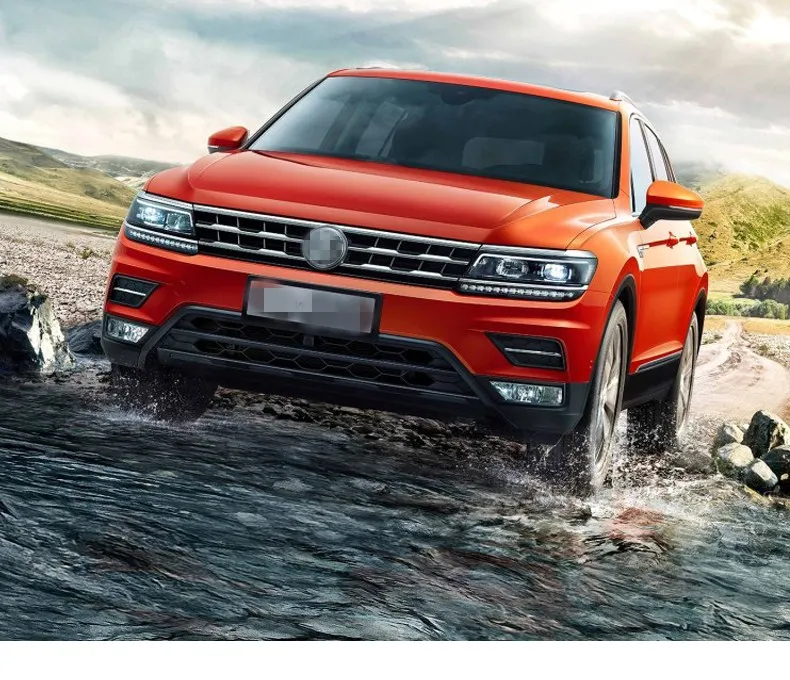 EOsuns Решетка переднего бампера для Volkswagen Tiguan L