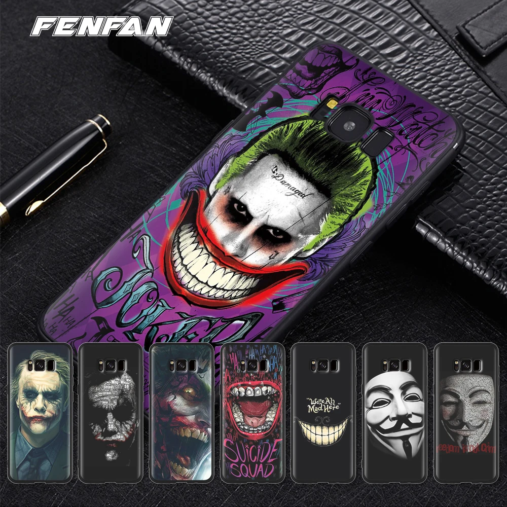 coque sylycone joker samsung galaxy s8