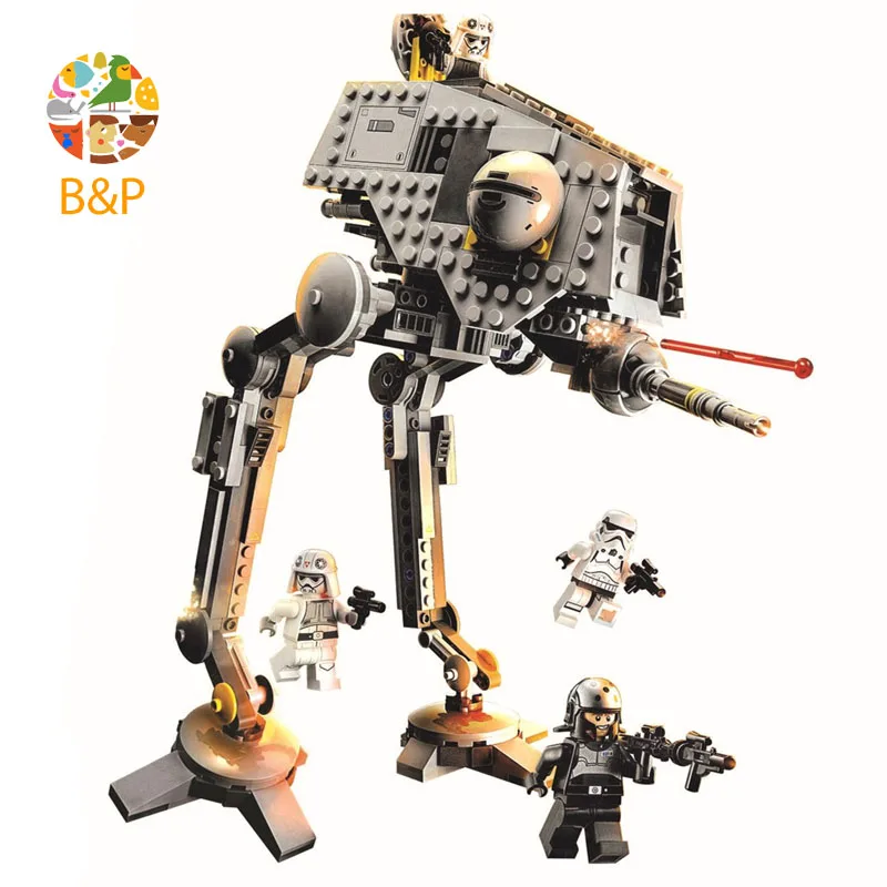 

75083 499pcs Stars Series War The Rogue One AT-ST Building Blocks Bricks Toys Child Gift 10376