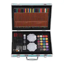 145 шт./компл. детский художественный Рисунок Цветной карандаш Акварельная ручка набор школьных принадлежностей Цветной карандаш