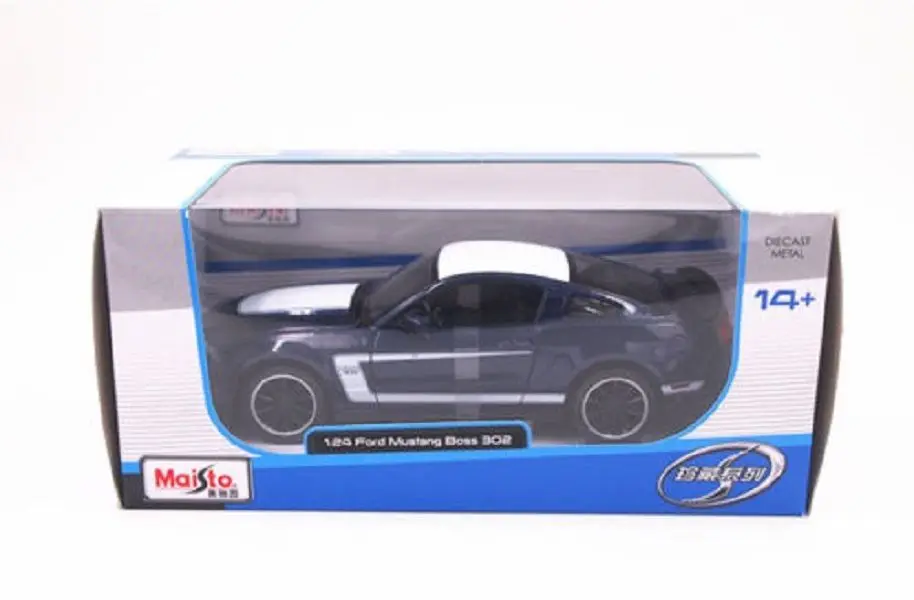 Модель гоночного автомобиля Maisto 1:24 Ford Mustang Boss 302 новая игрушка в коробке|Наземный