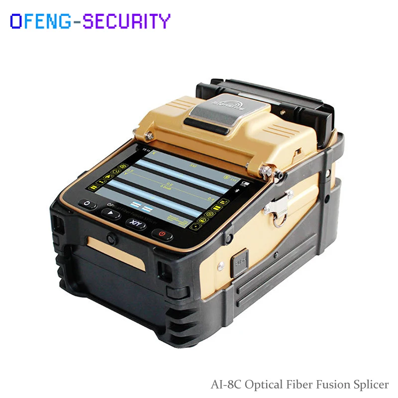 

Original signalfire AI-8C FTTH fiber optic welding splicing machine optical fiber fusion splicer AI-8C, English menu