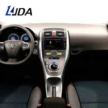 Ljda 2 Din Android 10 Car Dvd Player For Toyota Auris 2008 2009 2010 2011 Wifi Gps Navigation Radio 2g Ram Quad Core Multimedia