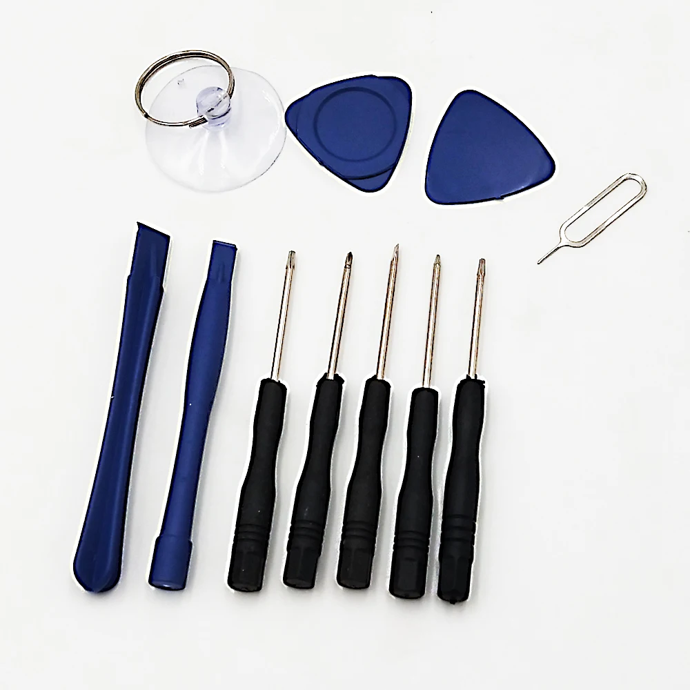 

Professional 11 in 1 Cell Phones Opening Pry Repair Tool Kits Smartphone Screwdrivers Tools Set For iPhone Samsung HTC Moto Sony