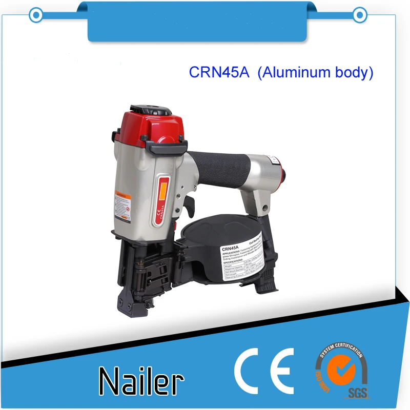 

High Quality AIR COIL ROOFING NAILER GUN CRN45A Pneumatic Nailer