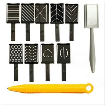 

11 Pcs/set 3D Magnet Stick Magnetic Cat Eye Magnet Cat Eyes Pen Drawing Vertical Stick For Nail Gel Polish Magical Nail Tools