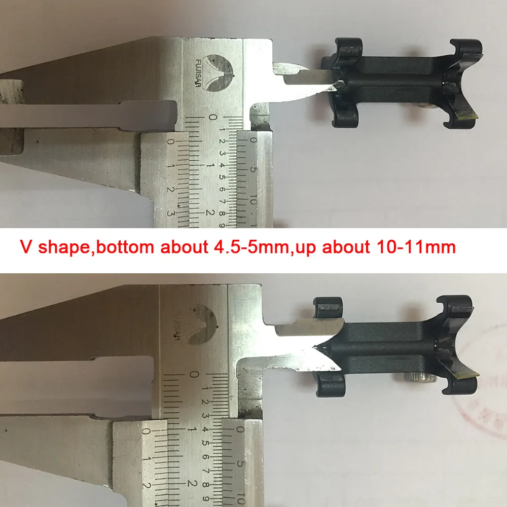 V number plate mount 