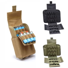 Охотничьи боеприпасы сумки 25 круглый 12GA 12 калибра боеприпасы, патроны для перезарядки ружья Чехлы для обоймы Молл Сумка