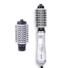 Hair Straightener Brush 1000W Hair Dryer Brush 360 Rotating Professional Electric Hair Brush Comb 220V Hair