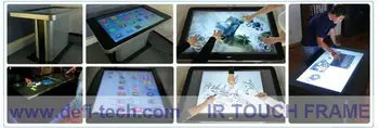 

DefiLabs 49 inch Infrared Touch Panel for Digital Signage / interactive multi touch overlay-40 Touch Points,No light spots