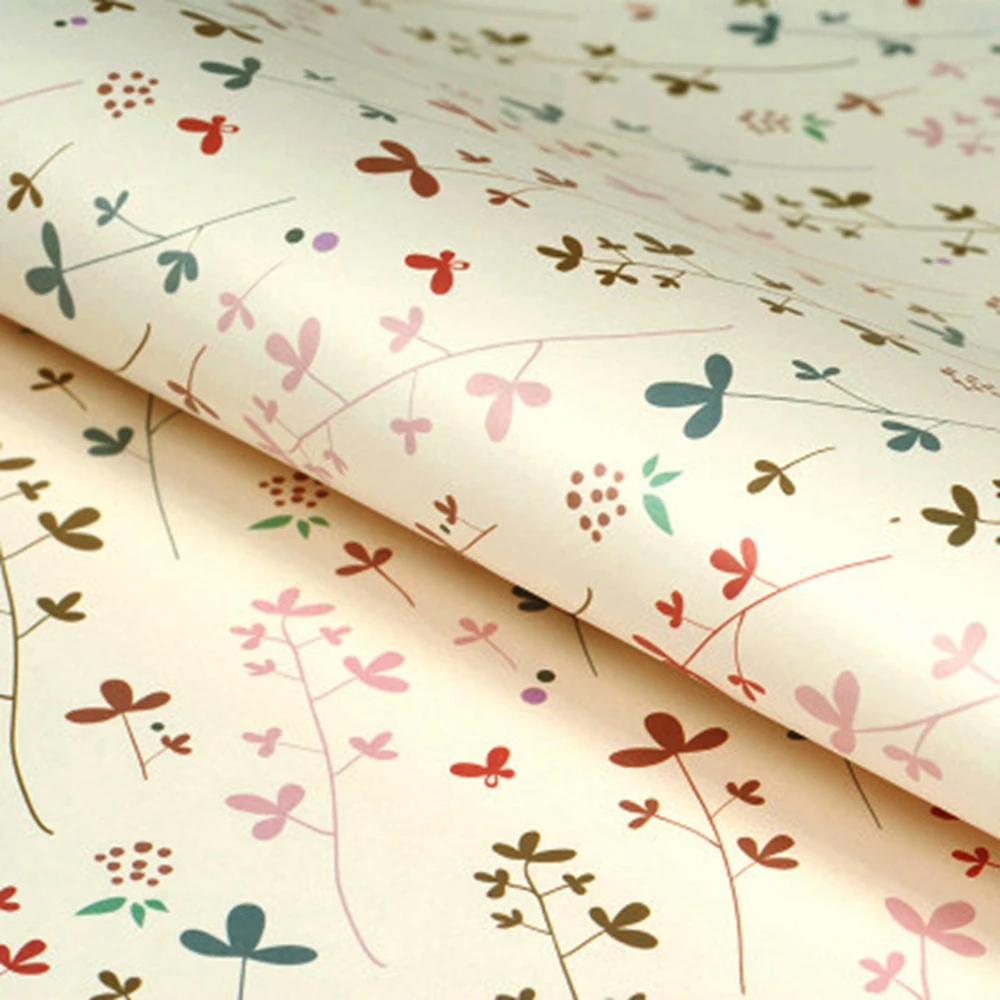 Buy ENO Greeting Wrapping Papers Beige Leaves Gift
