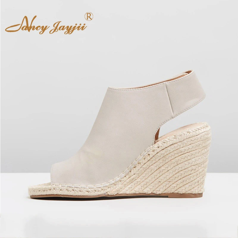 white wedges size 11