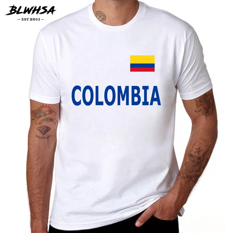 MT0018040362 Russia 2018 World Cup COLOMBIA Blue Logo