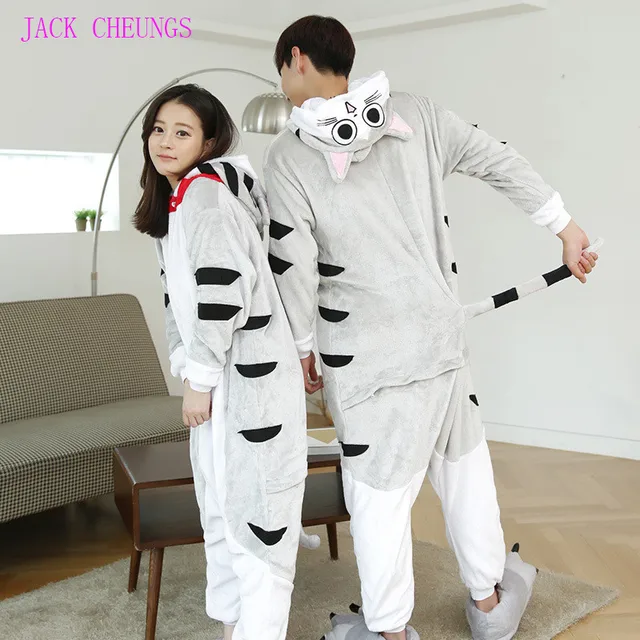 Kigurumi Chi cat onesies Pajamas animal costume Pyjamas Unisex Cartoon character pijama kitchen cat onesies pajamas