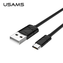 USAMS Micro USB Cable 1m 2A Fast Charging Mobile Phone Android Cable USB Charger Date Sync Cable Wire for Samsung HTC LG
