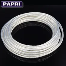 95 meters 311 67feet 2 5mm2 Teflon high purity OCC Copper silver wire for audio DIY
