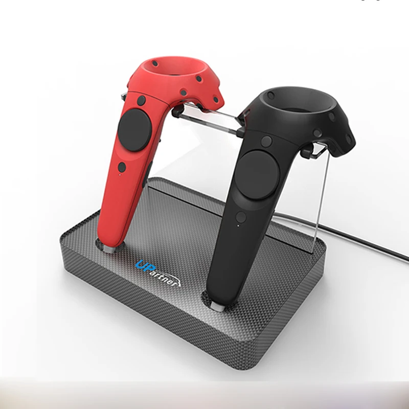 

New Magnetic Dual Charging Station Charger Stand Holder For VR HTC VIVE and VIVE PRO Wireless Controller