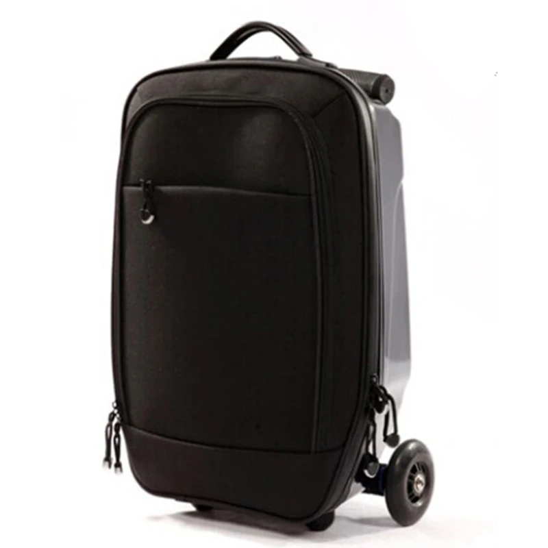 Letrend Business Skateboard Rolling Luggage Spinner Students Oxford Trolley Suitcases Wheel Travel Bags laptop bag