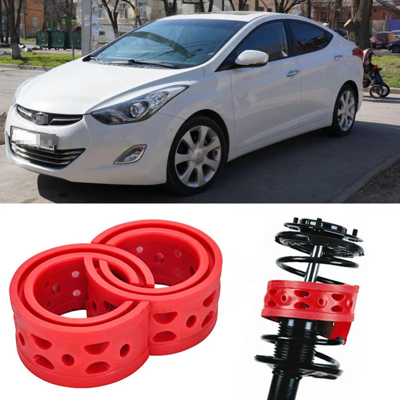 

2pcs Super Power Rear Car Auto Shock Absorber Spring Bumper Power Cushion Buffer Special For Hyundai Avante
