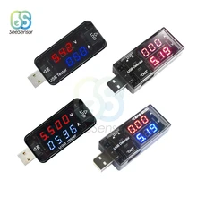 Digital USB Mobile Power Charging Current Voltage Tester Meter Mini USB Charger Doctor Voltmeter Ammeter 4v 30v usb tester lcd display voltmeter ammeter voltage current detector power voltage current meter usb charger doctor