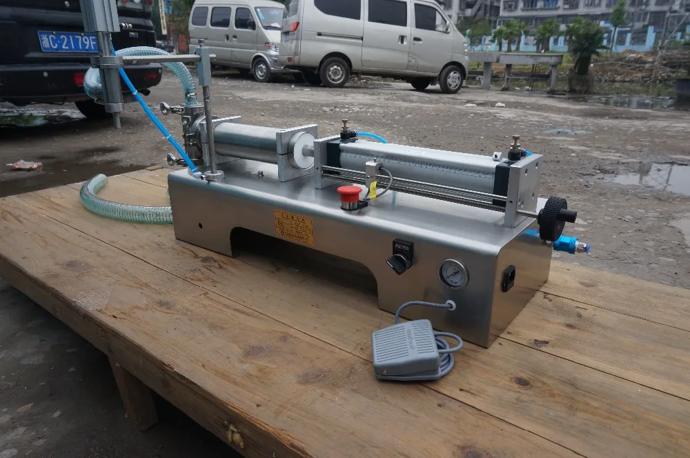 Filling machine Single nozzle Liquid Rotary quantitative filling and