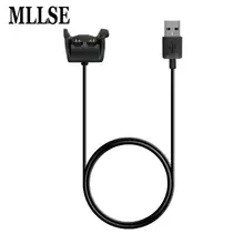 100 шт./лот, usb кабель для зарядки, зарядное устройство, синхронизация/зарядка для Garmin Vivosmart HR, фитнес-браслет, высокое качество, опт