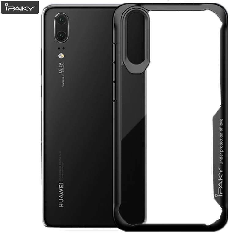 Силиконовый акриловый Гибридный противоударный Прозрачный чехол для Huawei P20 Pro |