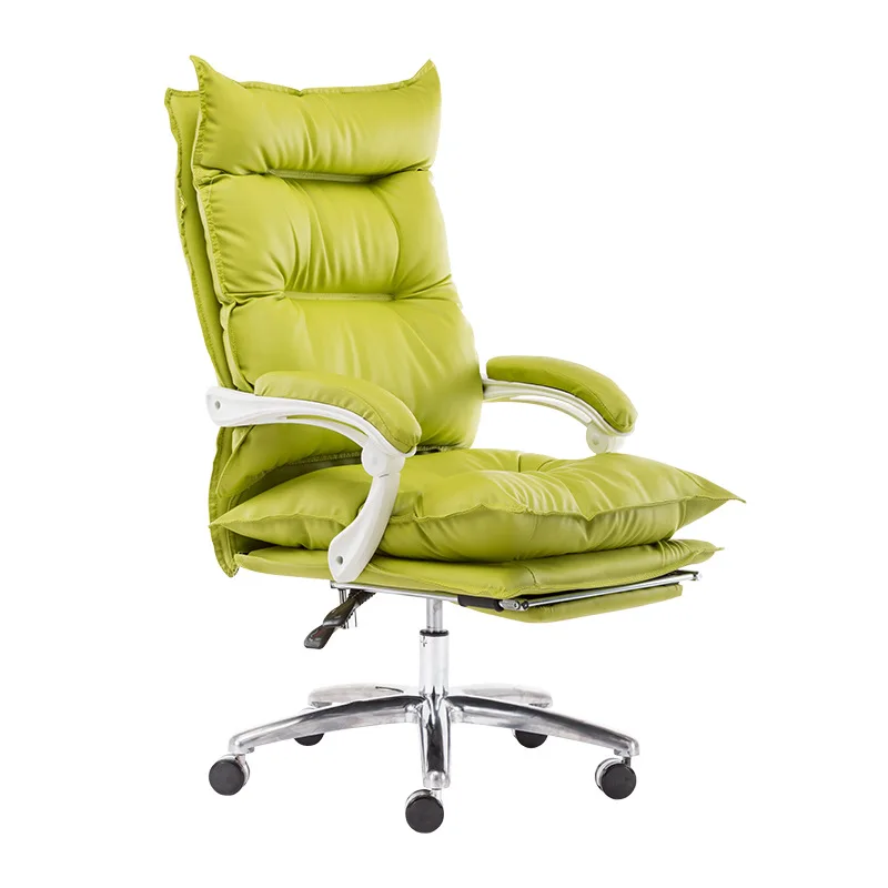  Simple Computer Chair Home Office Lift Rotation Chair Thicken Ergonomic Reclining Massage Chairs wi